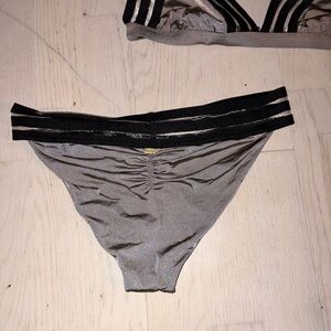 Beach Bunny Black and Tan Bikini